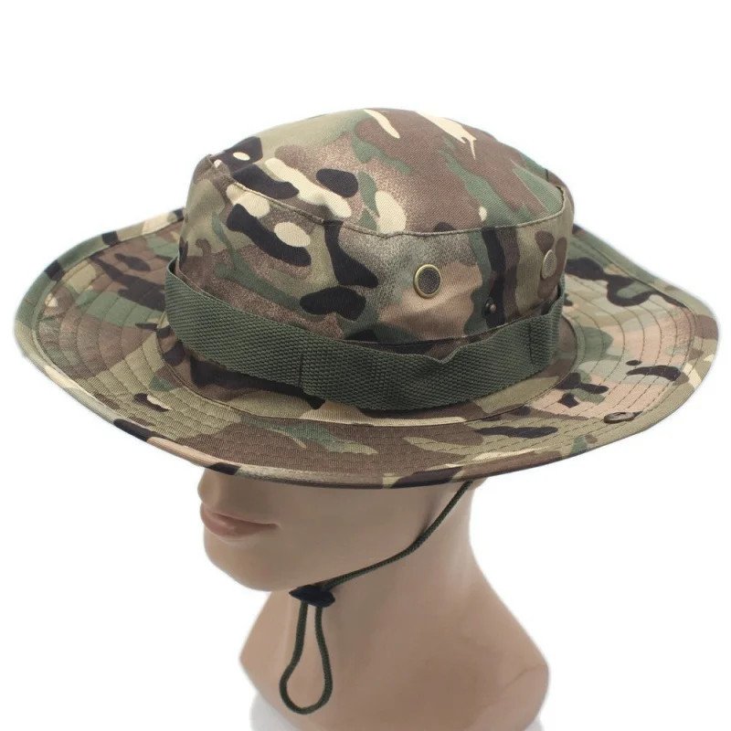 Sombrero de cubo para exteriores, sombrero Boonie de camuflaje, sombre Sombrero de cubo para exteriores, sombrero Boonie de camuflaje, sombre