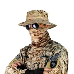 Sombrero de cubo para exteriores, sombrero Boonie de camuflaje, sombre