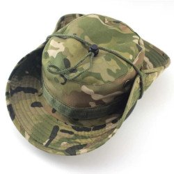 Sombrero de cubo para exteriores, sombrero Boonie de camuflaje, sombre