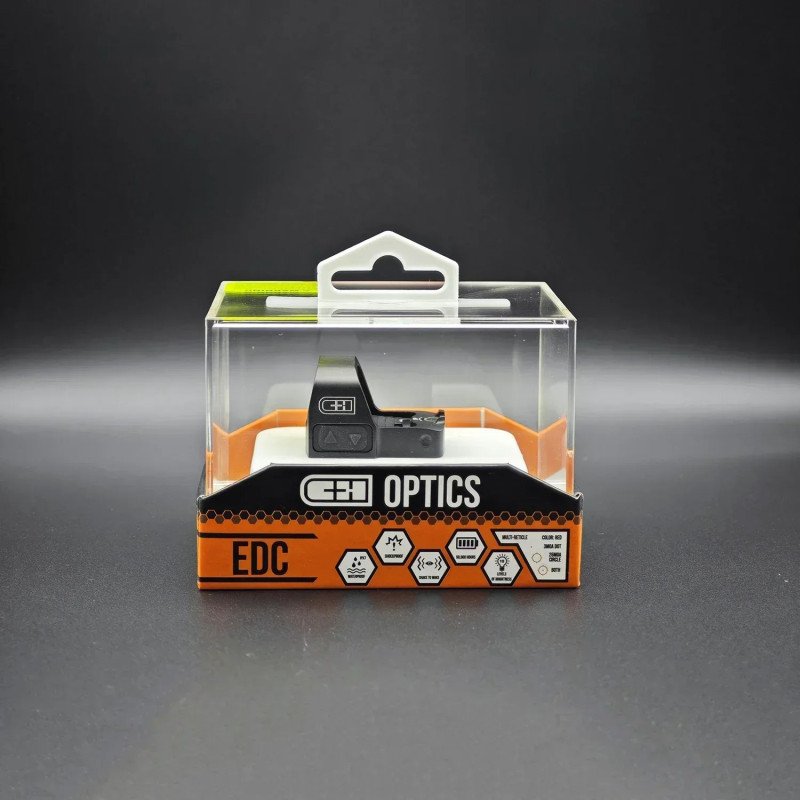 C & H EDC Red Dot Reflex Sight 3 MOA mira telescópica de una pieza de C & H EDC Red Dot Reflex Sight 3 MOA mira telescópica de una pieza de