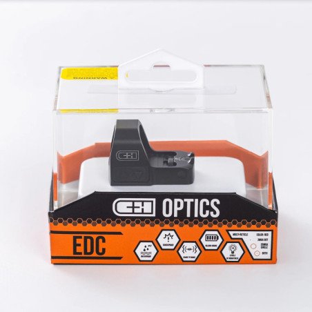 C & H EDC Red Dot Reflex Sight 3 MOA mira telescópica de una pieza de 