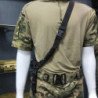 Arnés táctico de un solo punto para exteriores, cuerda para pistola tá