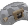 Luz táctica para casco, 4 modos, carga MPLS, LED, linterna para casco 