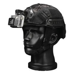 Soporte adaptador para casco táctico, cámara de acción frontal, montaj