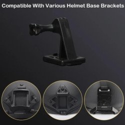 Soporte adaptador para casco táctico, cámara de acción frontal, montaj