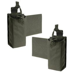 IDOGEAR-bolsa de Radio táctica, expansor de alas, soporte para Walkie