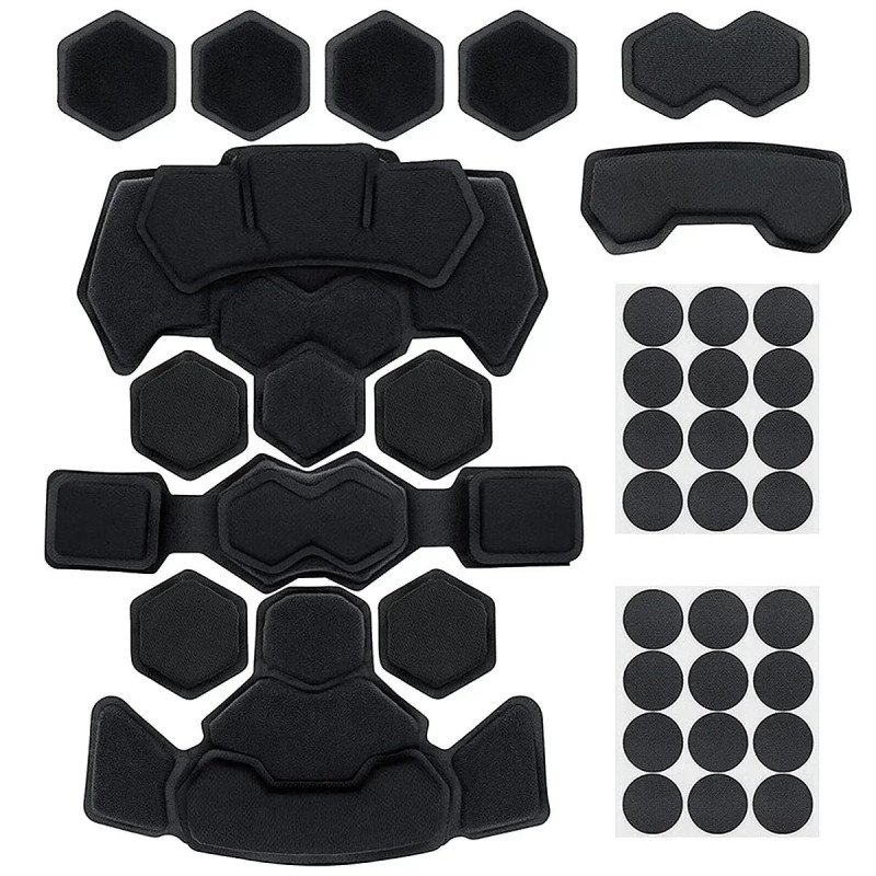 Almohadillas tácticas para casco, sistema de suspensión y casco Gen 4, Almohadillas tácticas para casco, sistema de suspensión y casco Gen 4,