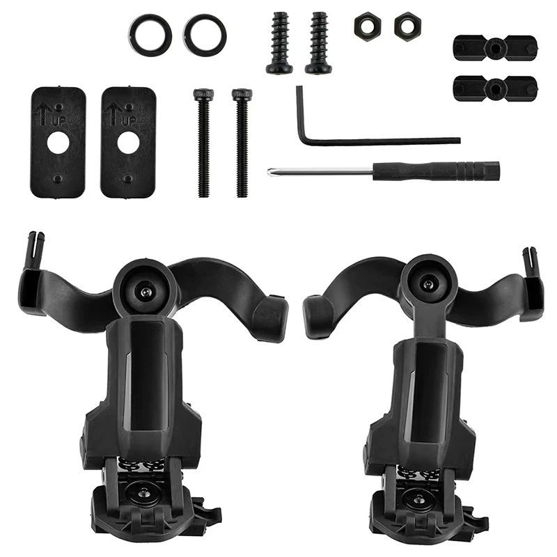 Soporte táctico para auriculares EARMOR M32, soporte de montaje en rie Soporte táctico para auriculares EARMOR M32, soporte de montaje en rie
