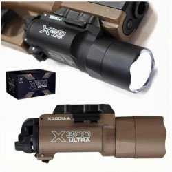 Linterna táctica estilo Surefir X300U X300 Ultra X300U-A para pistola,