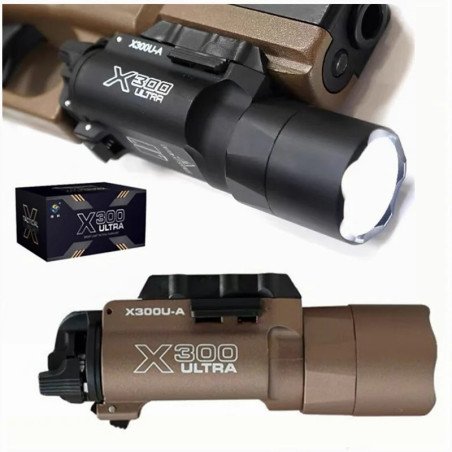 Linterna táctica estilo Surefir X300U X300 Ultra X300U-A para pistola,