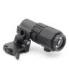 Mira táctica G45, lupa fija 5X con interruptor a óptica, lado reflejo,