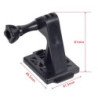Soporte adaptador para casco táctico, cámara de acción frontal, montaj