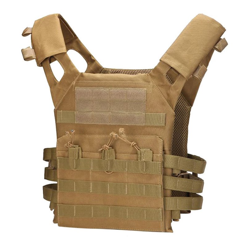 Chaleco táctico impermeable para exteriores, armadura ligera JPC Molle