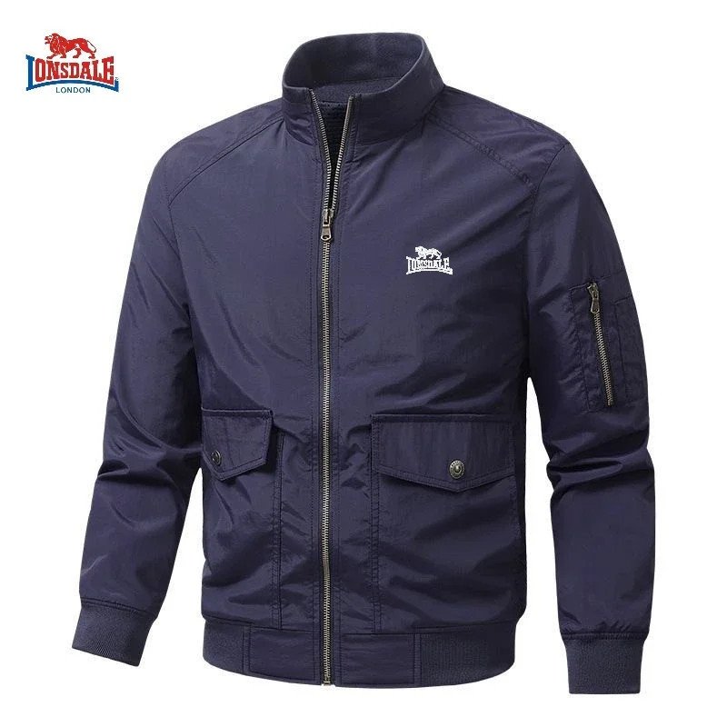 Nueva chaqueta con logo bordado de alta calidad para hombre para la mo