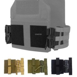 Conjunto de hebilla de chaleco de extracción rápida táctica, Kit de si