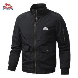 Nueva chaqueta con logo bordado de alta calidad para hombre para la mo