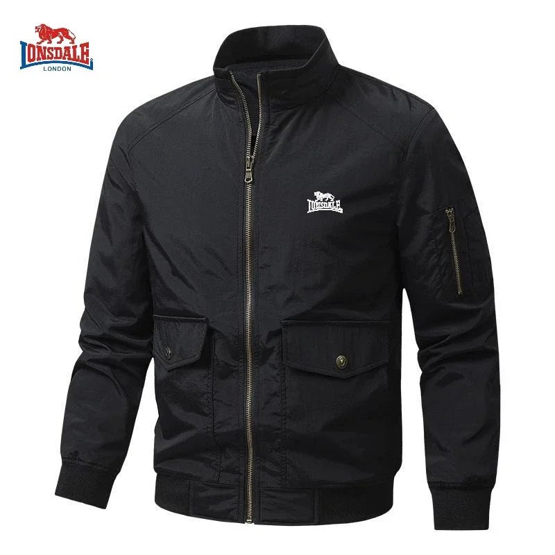Nueva chaqueta con logo bordado de alta calidad para hombre para la mo