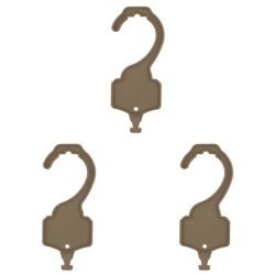 Colgador táctico para cinturones con hebilla Cobra, accesorios de exhi