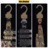 Colgador táctico para cinturones con hebilla Cobra, accesorios de exhi
