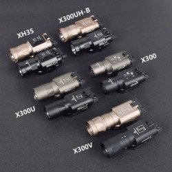 Pistola táctica Surefir X300U X300 Ultra XH35 X300V, luz de explorador