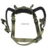 Sistema de suspensión interior para casco, cascos CS de caza y tiro, c