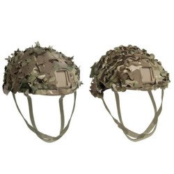 Red de camuflaje 3D, cubierta para casco Airsoft, casco con cordón de
