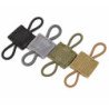 10 unids/pack al aire libre PTT correa fija chaleco táctico accesorios