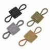 10 unids/pack al aire libre PTT correa fija chaleco táctico accesorios