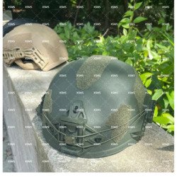 Casco balístico táctico ACH de corte alto NIJ III + 7,62 casco Wendy c