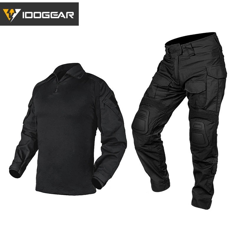 IDOGEAR combate BDU camuflaje hombres uniforme G3 ropa táctica ropa de