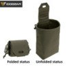 IDOGEAR bolsa de reciclaje plegable táctica bolsa de basura bolsa de c