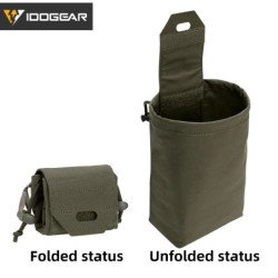 IDOGEAR bolsa de reciclaje plegable táctica bolsa de basura bolsa de c