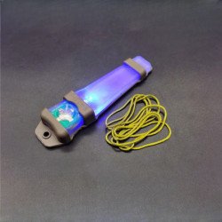 Linterna táctica para casco Airsoft, luz de identificación, marcador S