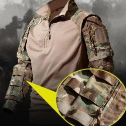 Nuevas camisas tácticas, traje de caza, entrenamiento al aire libre, c
