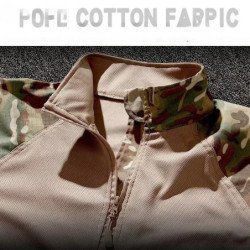 Nuevas camisas tácticas, traje de caza, entrenamiento al aire libre, c