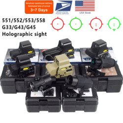 Mira holográfica táctica 551 552 553 558 Red Dot Eotech G33 G43 G45, l