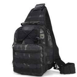 Bolso cruzado militar impermeable táctico hombro pequeño bolso de pech
