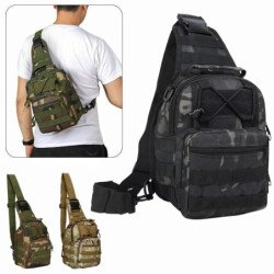 Bolso cruzado militar impermeable táctico hombro pequeño bolso de pech