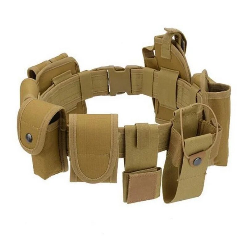 Cinturón táctico 10 en 1, kit de herramientas multifuncional de seguri Cinturón táctico 10 en 1, kit de herramientas multifuncional de seguri