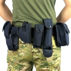 Cinturón táctico 10 en 1, kit de herramientas multifuncional de seguri