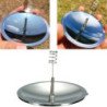 Encendedor Solar para exteriores, encendido de fuego, impermeable, a p