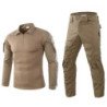 Uniforme táctico para exteriores, ropa deportiva, trajes, traje de ent