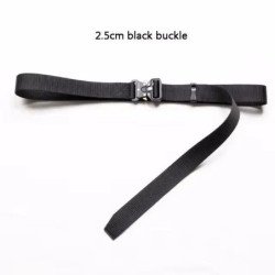 Cinturón táctico de lona de 3,8 cm, 3cm y 2,5 cm para hombres y mujere