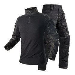 Trajes de uniforme táctico Milit, traje de camuflaje para exteriores,