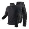 Trajes de uniforme táctico Milit, traje de camuflaje para exteriores,