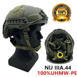 Casco táctico balístico ACH de corte alto Kevla casco balístico de alt