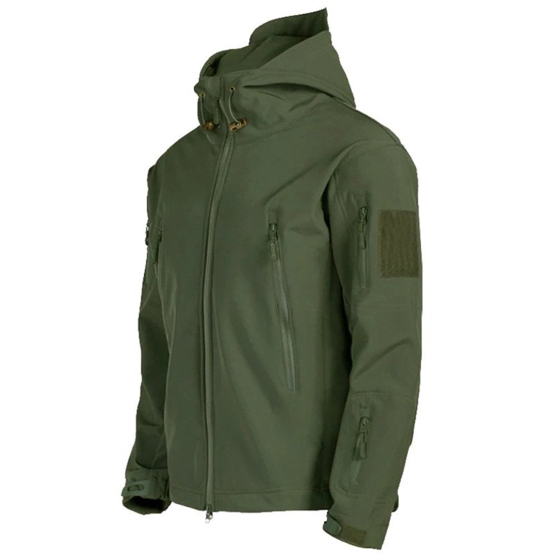 Militar de piel de tiburón Soft Shell Chaquetas Hombres Táctica a prue Militar de piel de tiburón Soft Shell Chaquetas Hombres Táctica a prue