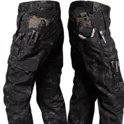 Nuevos pantalones de trabajo tácticos para hombre, pantalones Cargo pa