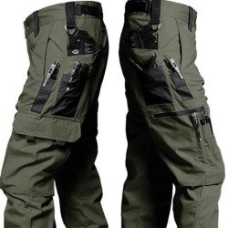 Nuevos pantalones de trabajo tácticos para hombre, pantalones Cargo pa