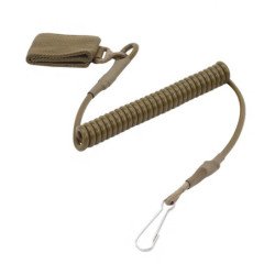 Cordón elástico táctico antipérdida, cinturón de seguridad militar de